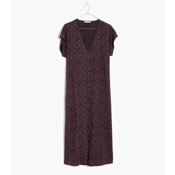 Madewell Easy Midi Dress in Fieldwalk Floral XXS - Picture 2 of 12